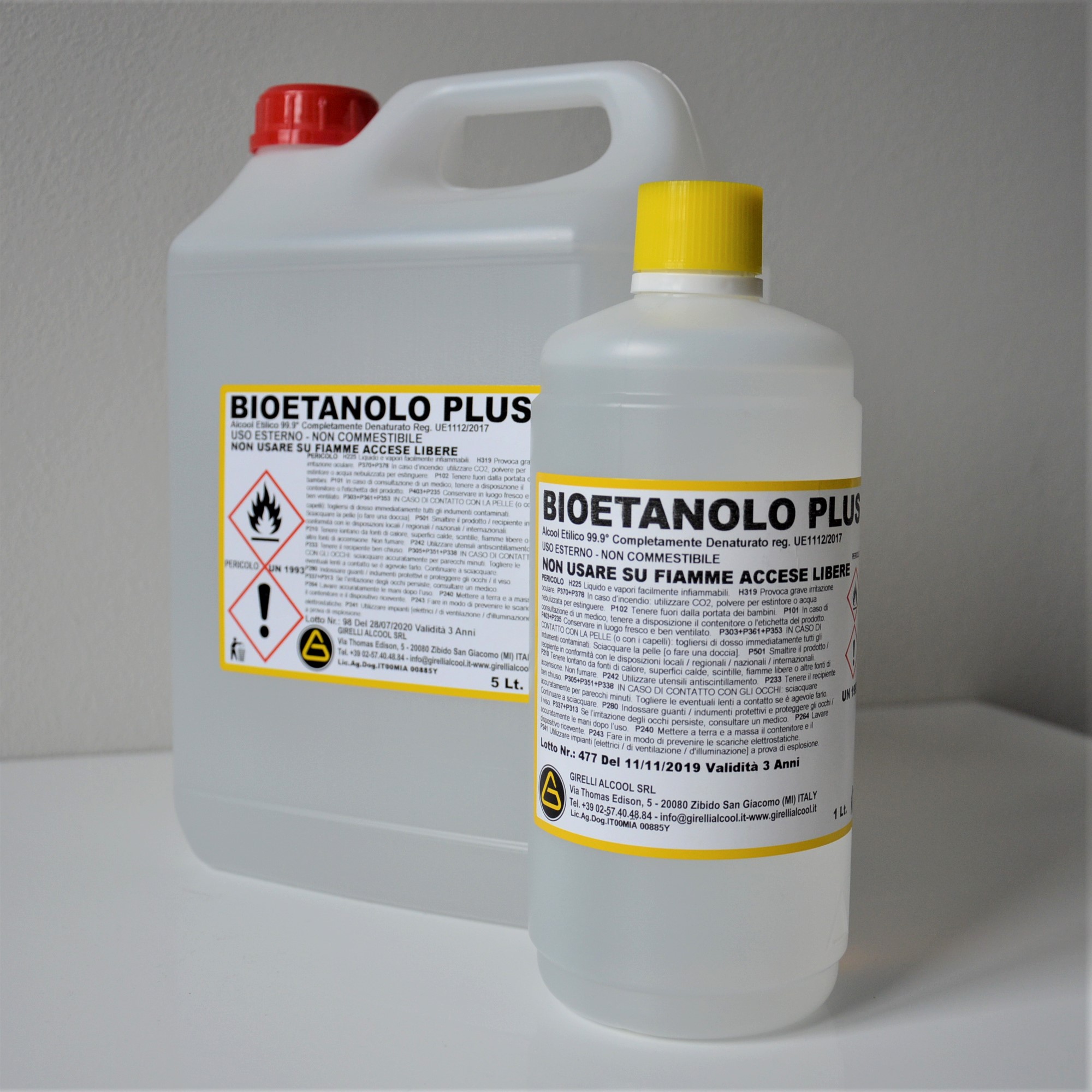 Bio-Ethanol 95% Alcohol - Premium Grade - 1 Litre bottle – BIOLUME