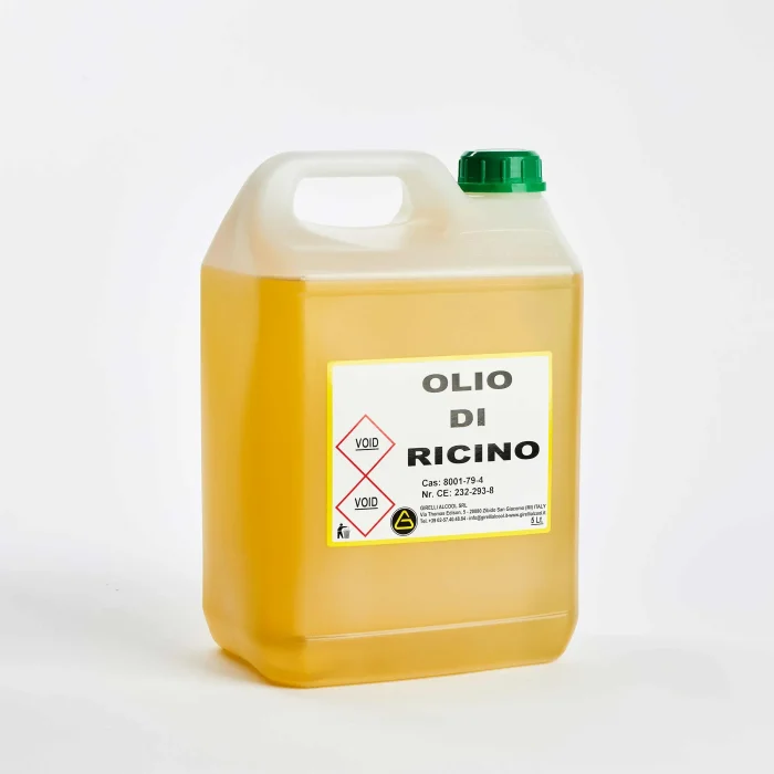 OLIO DI RICINO - Scatola composta da 1 tanica da 5KG